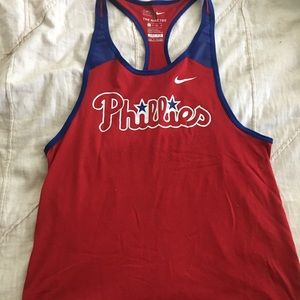 Nike drifit Phillies tank, worn once
